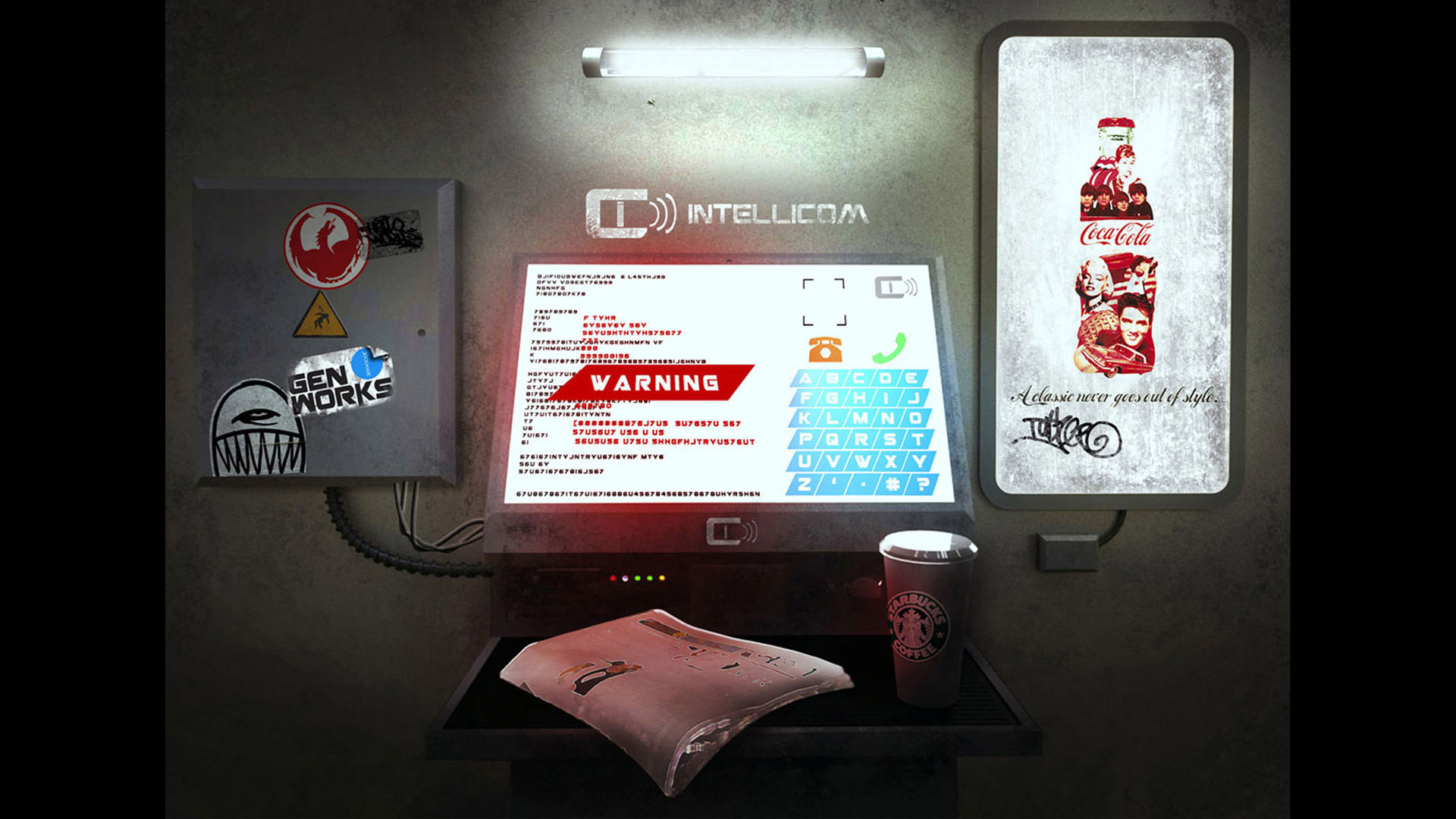 Carcass - Communication Booth Interior